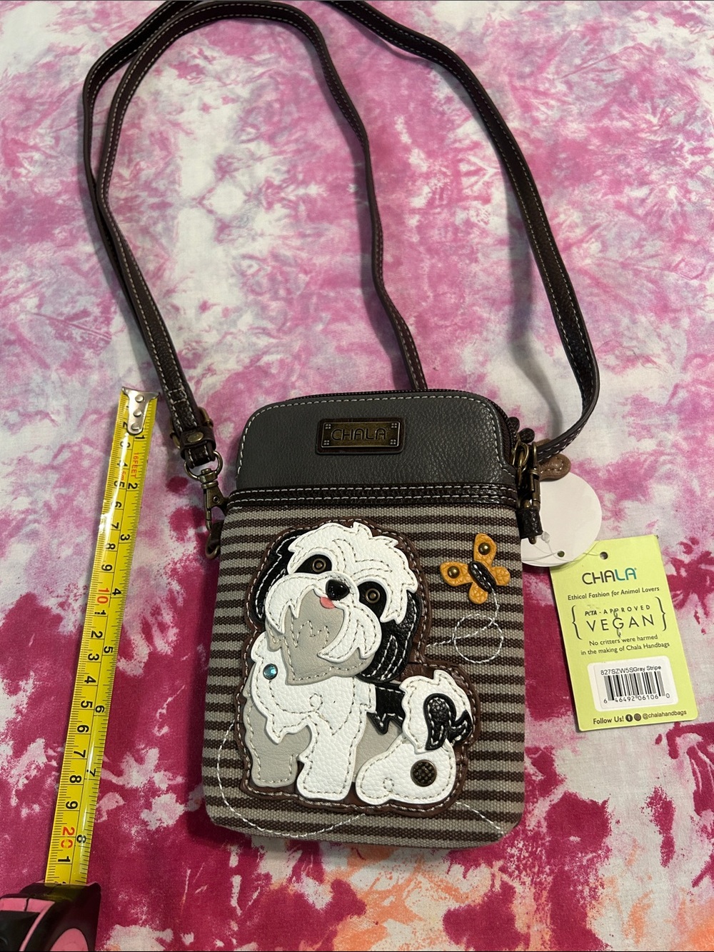 Chala shihtzu purse NWT